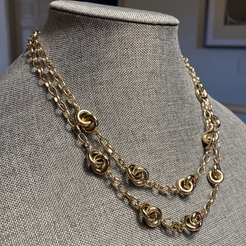 Vintage Talbot Double Strand Necklace